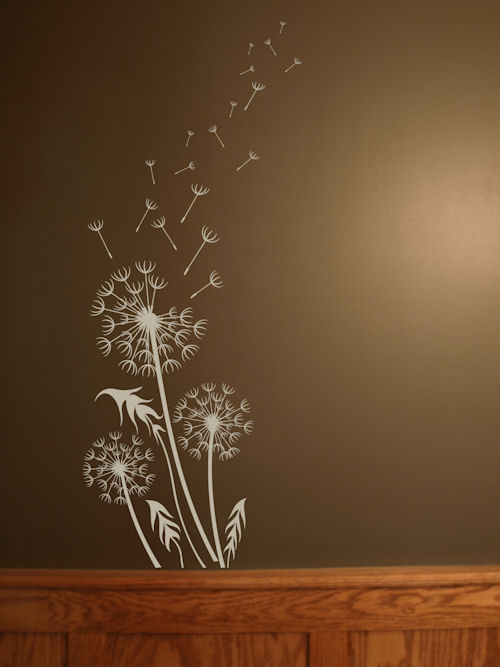 Dandelion Breeze Artistic Wall Decal