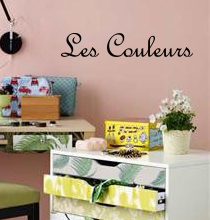 Les Couleurs Wall Decal 