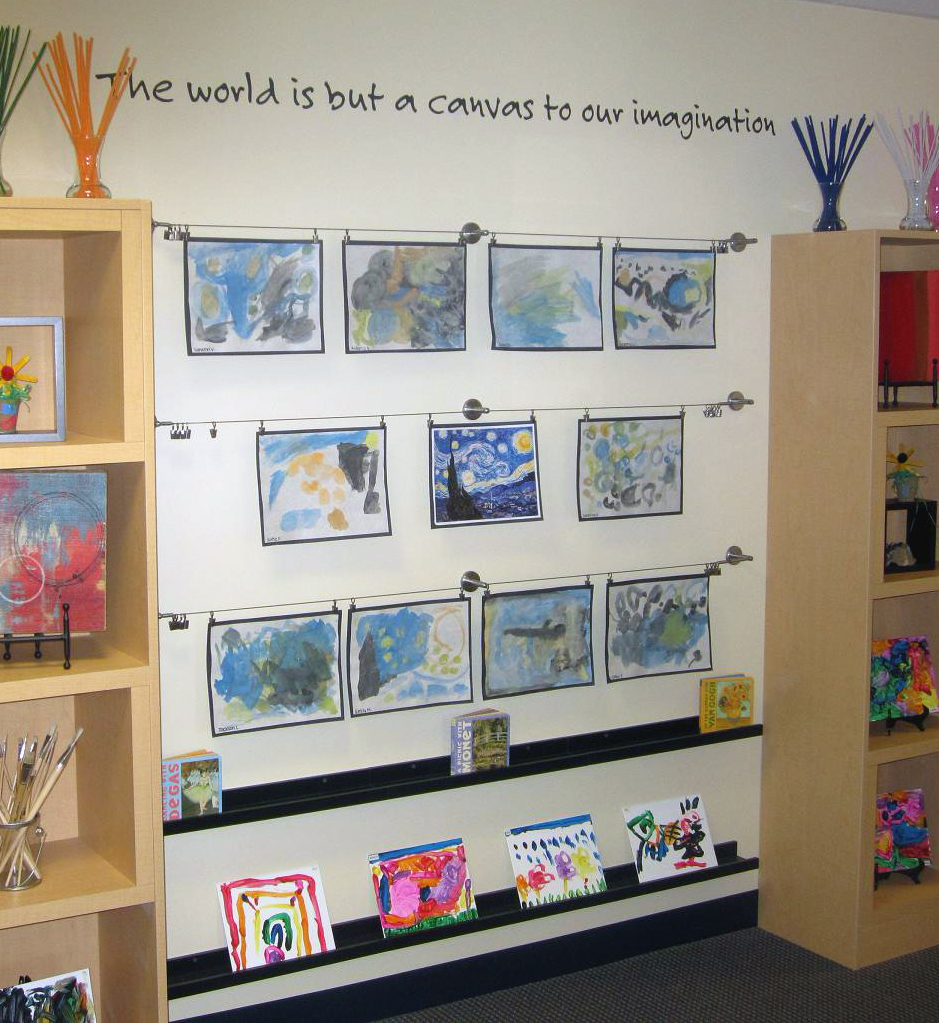 World Is Canvas To Imagination Decal