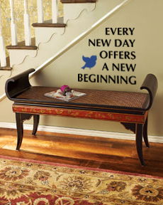 Every Day Offers A New Beginning Wall Decal