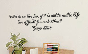 What Do We Live For Wall Decal