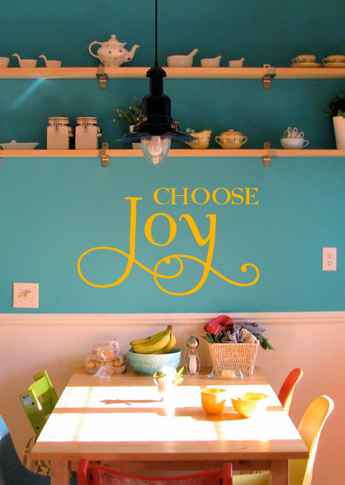 Choose Joy Wall Decal