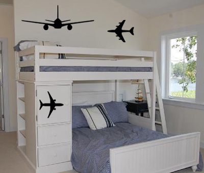 Airplane Pack Wall Decal