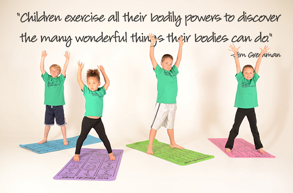Children Exercise Wall Decal