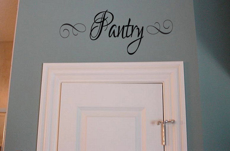 Pantry Label Wall Decal