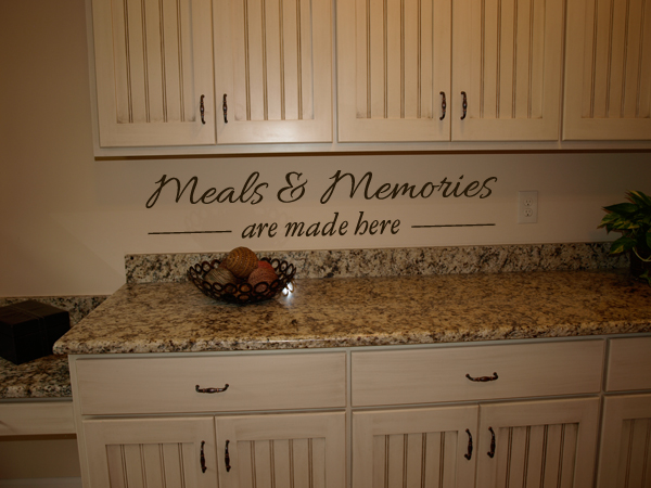 Meals And Memories Wall Decal