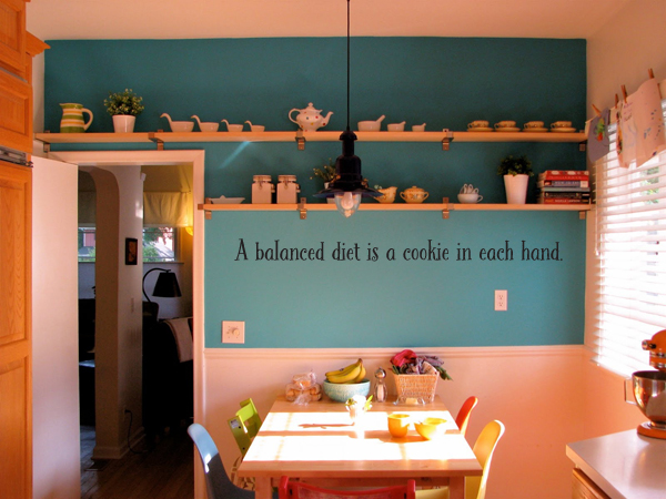 Cookie Diet Wall Decal