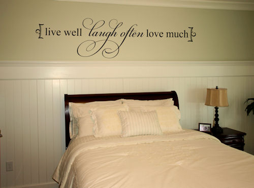 Live Well Wall Decal