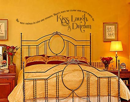 The Best Things In Life Romantic Wall Decal