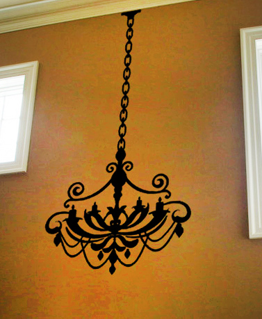 Chandelier Style 5 Wall Decal