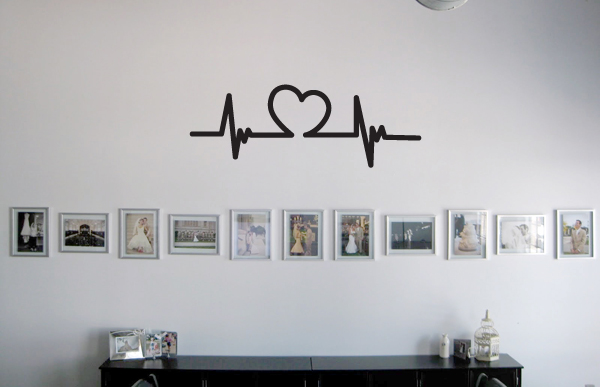 Heartbeat Wall Decal