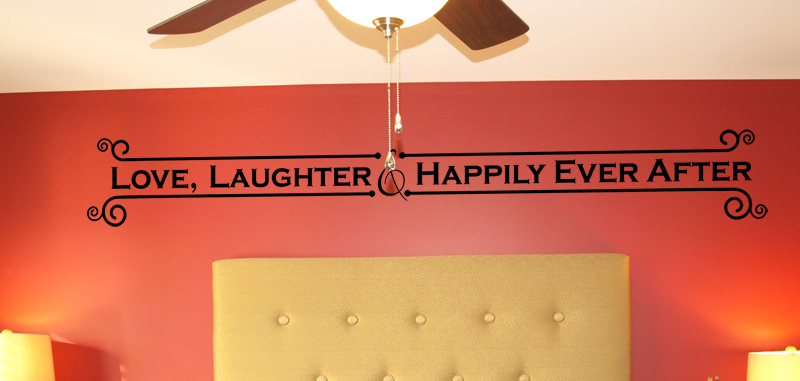 Happily Ever After Wall Decal