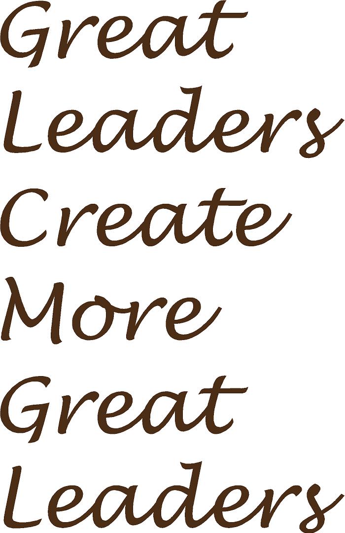 Great Leaders Wall Decal