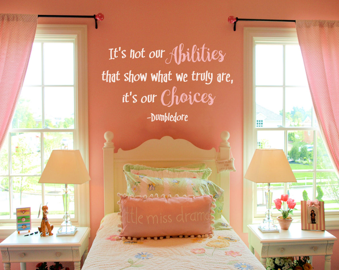 Abilities and Choices Wall Decal