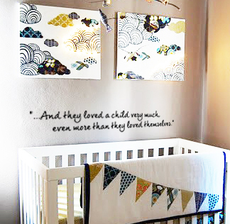 Loved the Child Wall Decal 