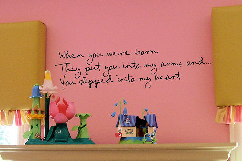 When You Were Born Wall Decal