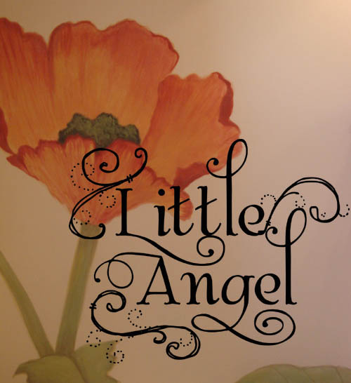 Little Angel Wall Decal