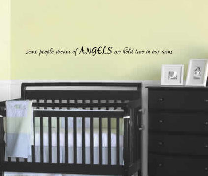 Angels We Hold Two Wall Decal