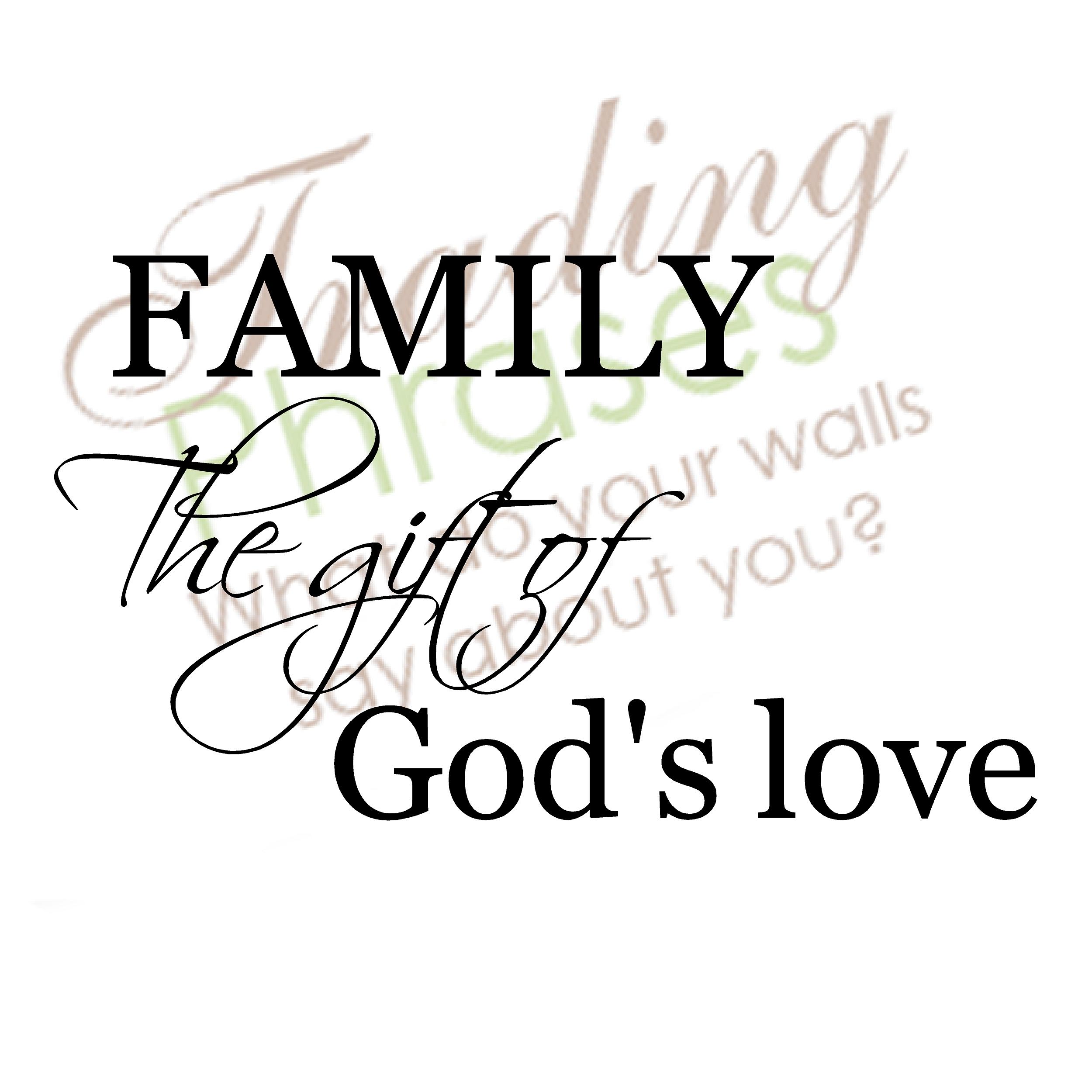 God's Love Decal