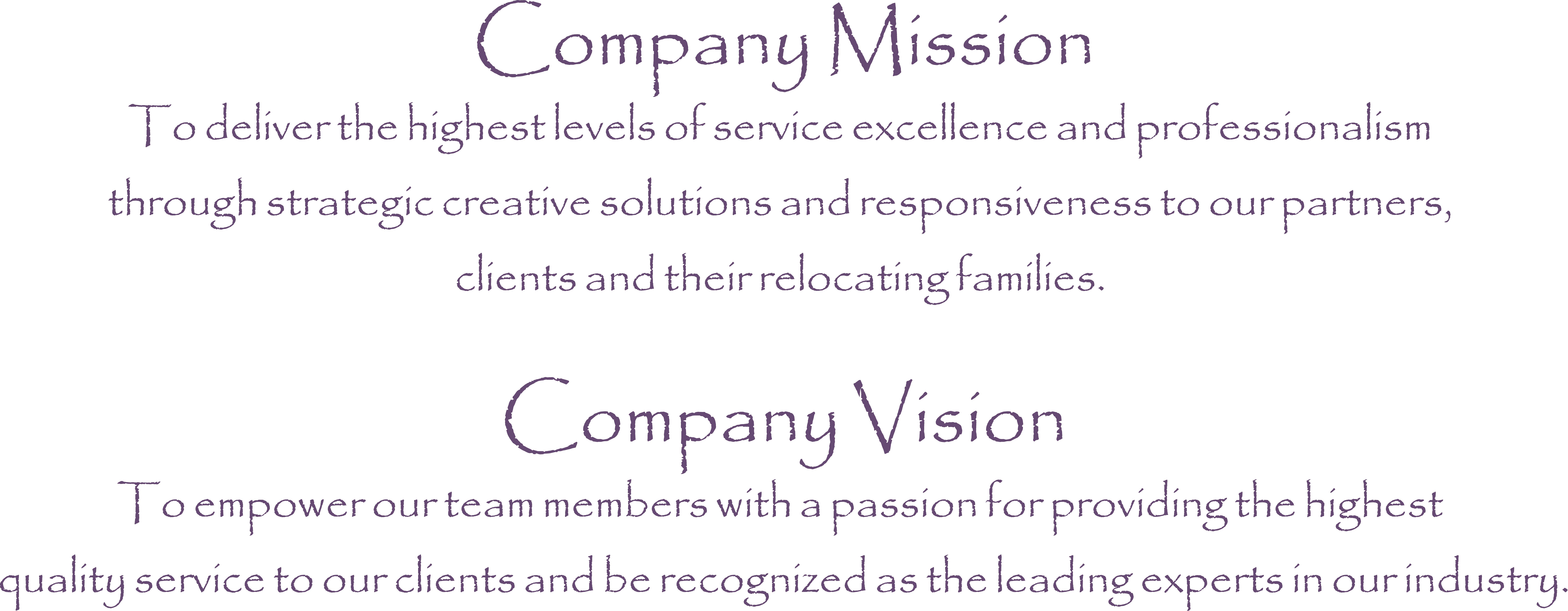 Mission Vision Wall Decal 