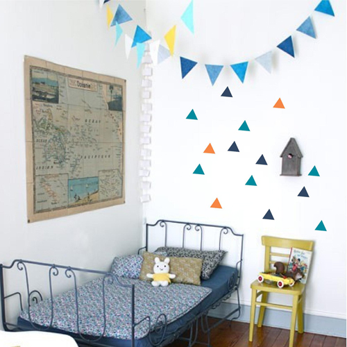 Triangle Pack Wall Decal 