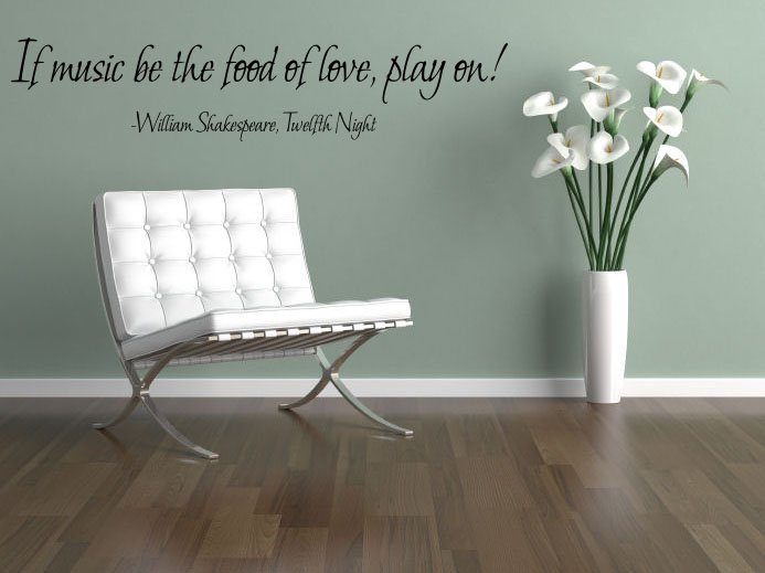 William Shakespeare Quote Wall Decal