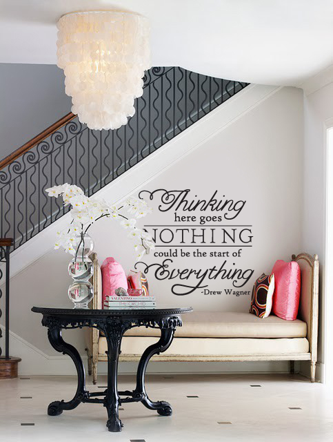 Here Goes Nothing Wall Decal