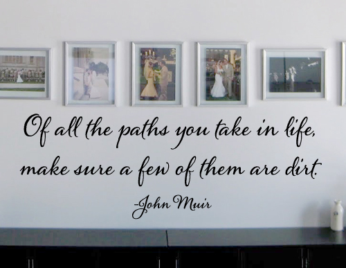 Muir Quote Wall Decal 