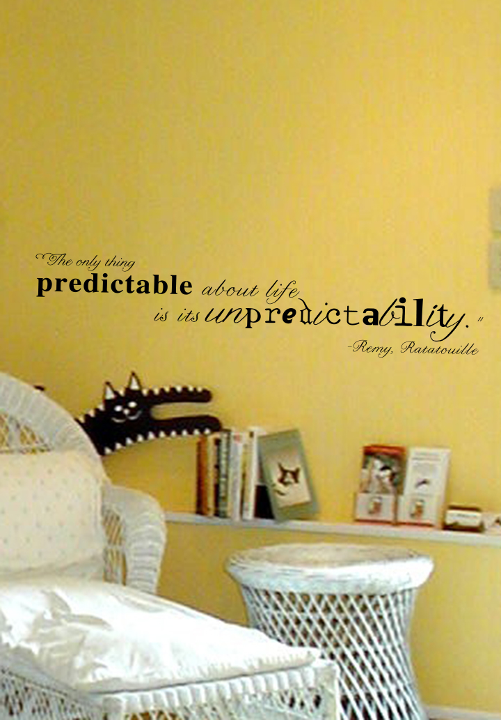 Ratatouille Quote Wall Decal 