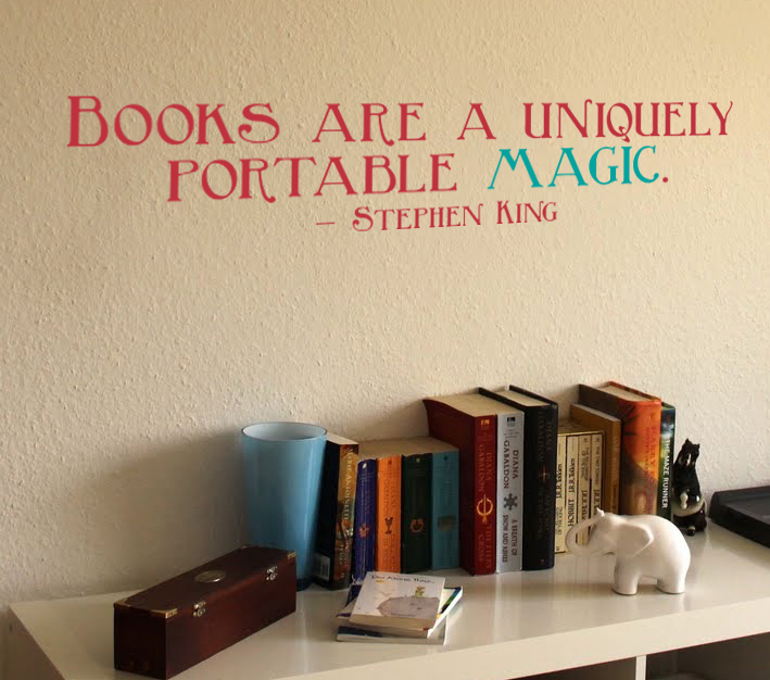 Stephen King Quote Wall Decal 