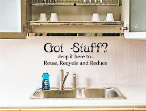 Recycle Wall Decal 