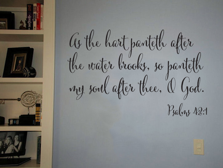 Paneth Psalm Wall Decal
