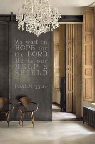 PSALM 33:20 Wall Decal