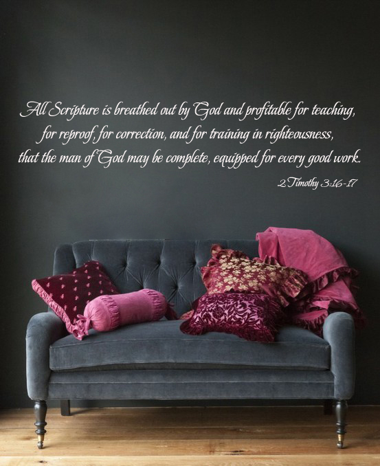 All Scripture Wall Decal