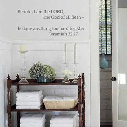 Jeremiah Wall Decal 