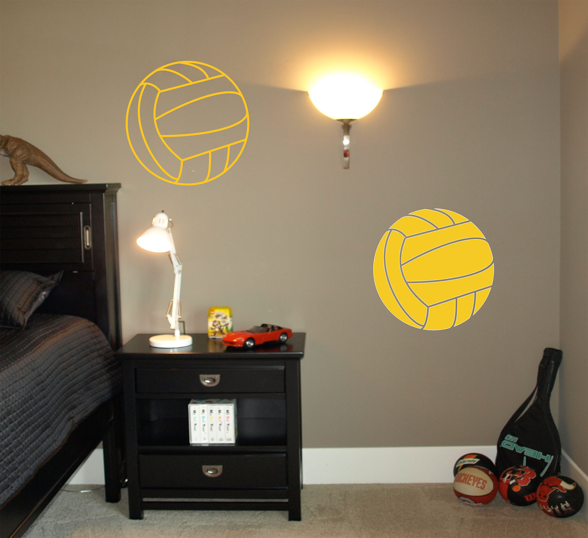 Waterpolo Balls Wall Decal 