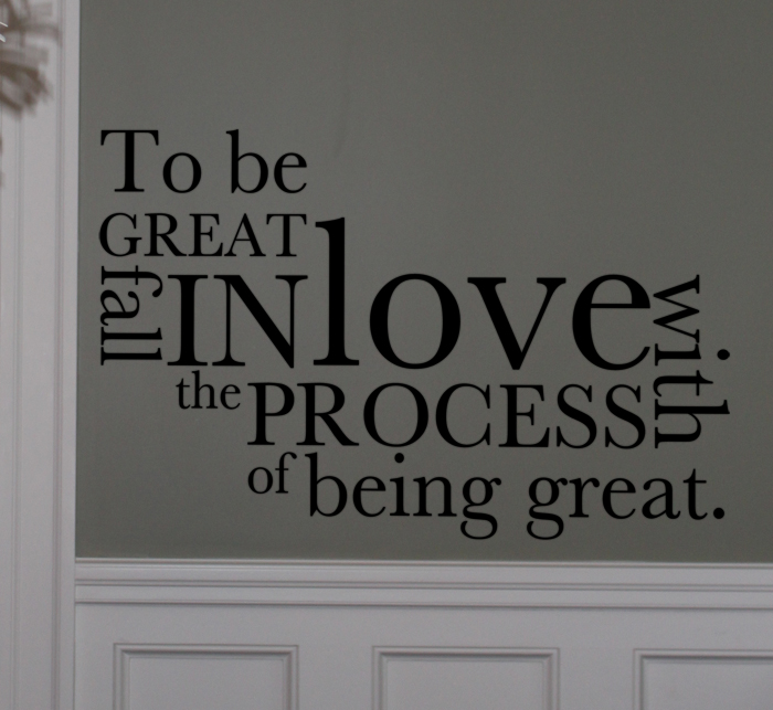 To Be Great Wall Decal