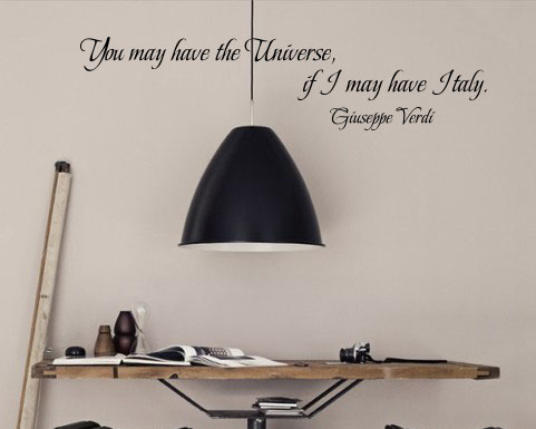 You Can Have Italy Wall Decal 