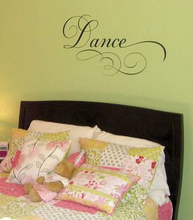 Simply Words | Dance | Wall Decals