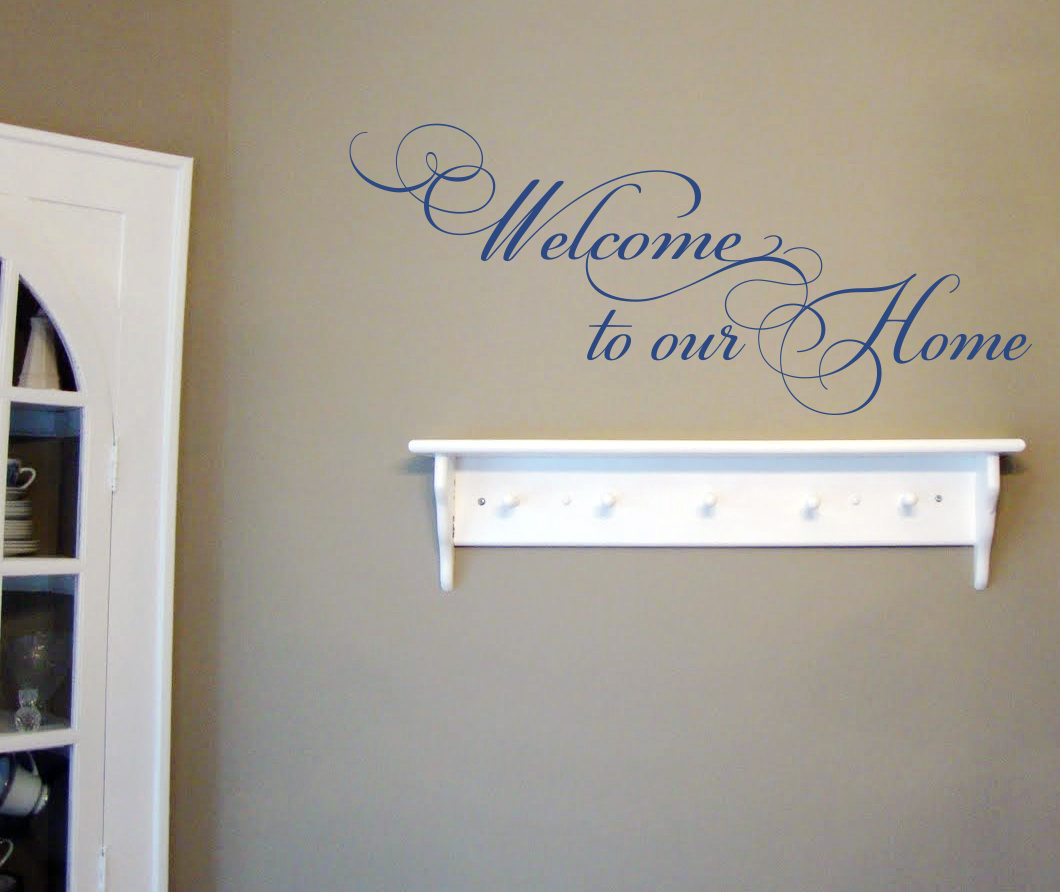 Welcome Wall Decal 