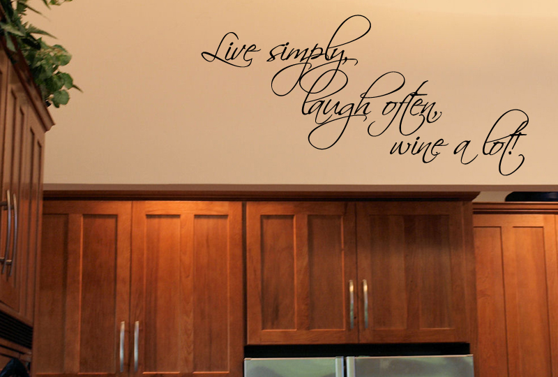 Wine A Lot Wall Decal