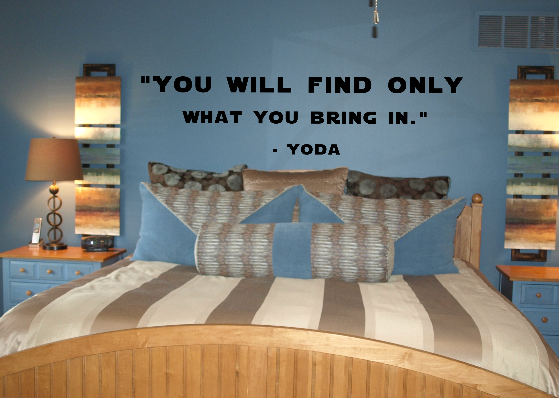 Yoda Quote Wall Decal