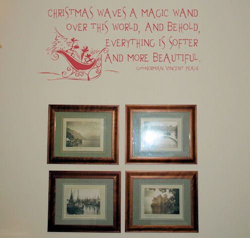 Christmas Magic Wand Wall Decal