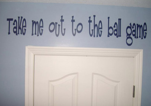 Ball Game Wall Decal