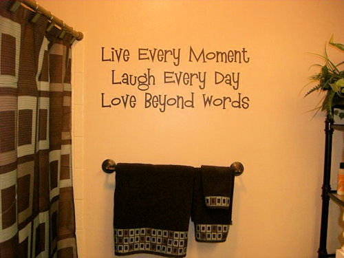 Live Laugh Love Mandingo Wall Decal