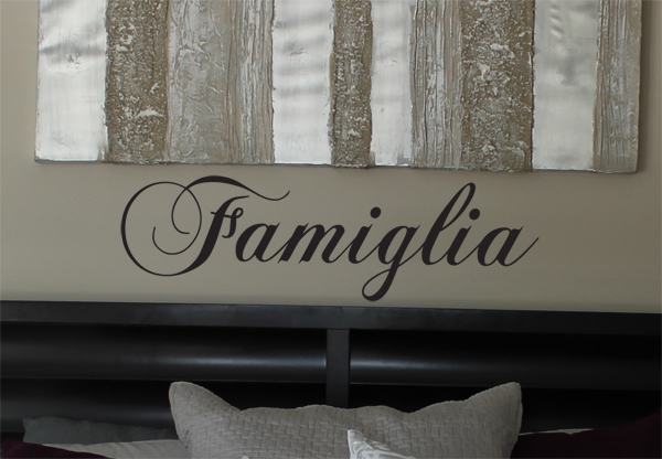 Famiglia Wall Decals