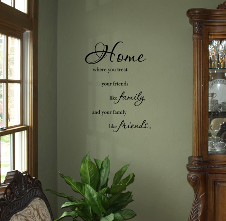 Family Quote Wall Decal 