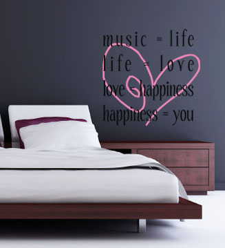 Equals Wall Decal