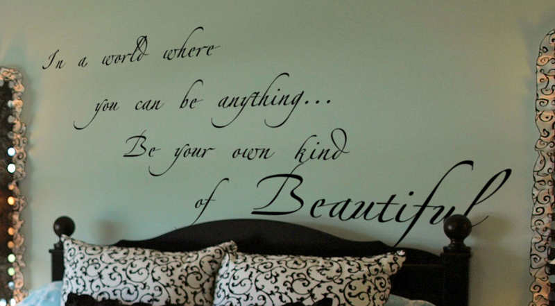 Own Kind Of Beautiful Wall Decal