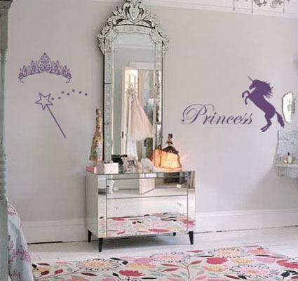 Little Princess Pack Wall Decal